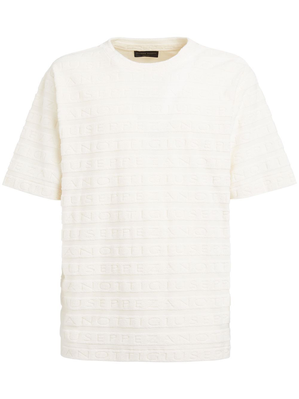 logo terry-cloth T-Shirt - 1