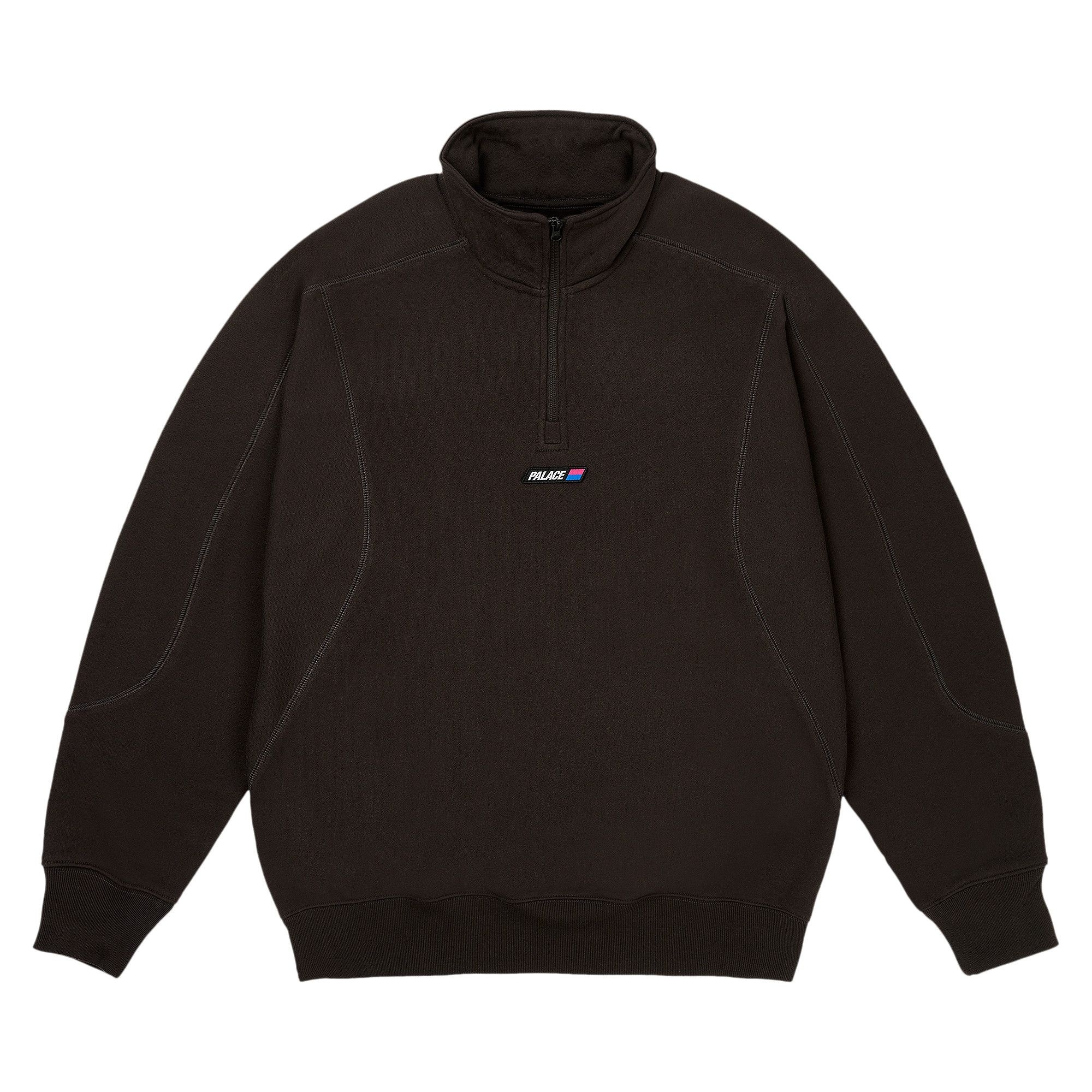 Palace Ferghaus 1/4 Zip 'Black' - 1