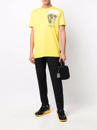 PHILIPP PLEIN chest skull logo T-shirt outlook