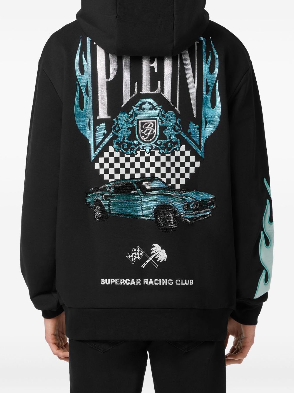 Flame Racing hoodie - 4