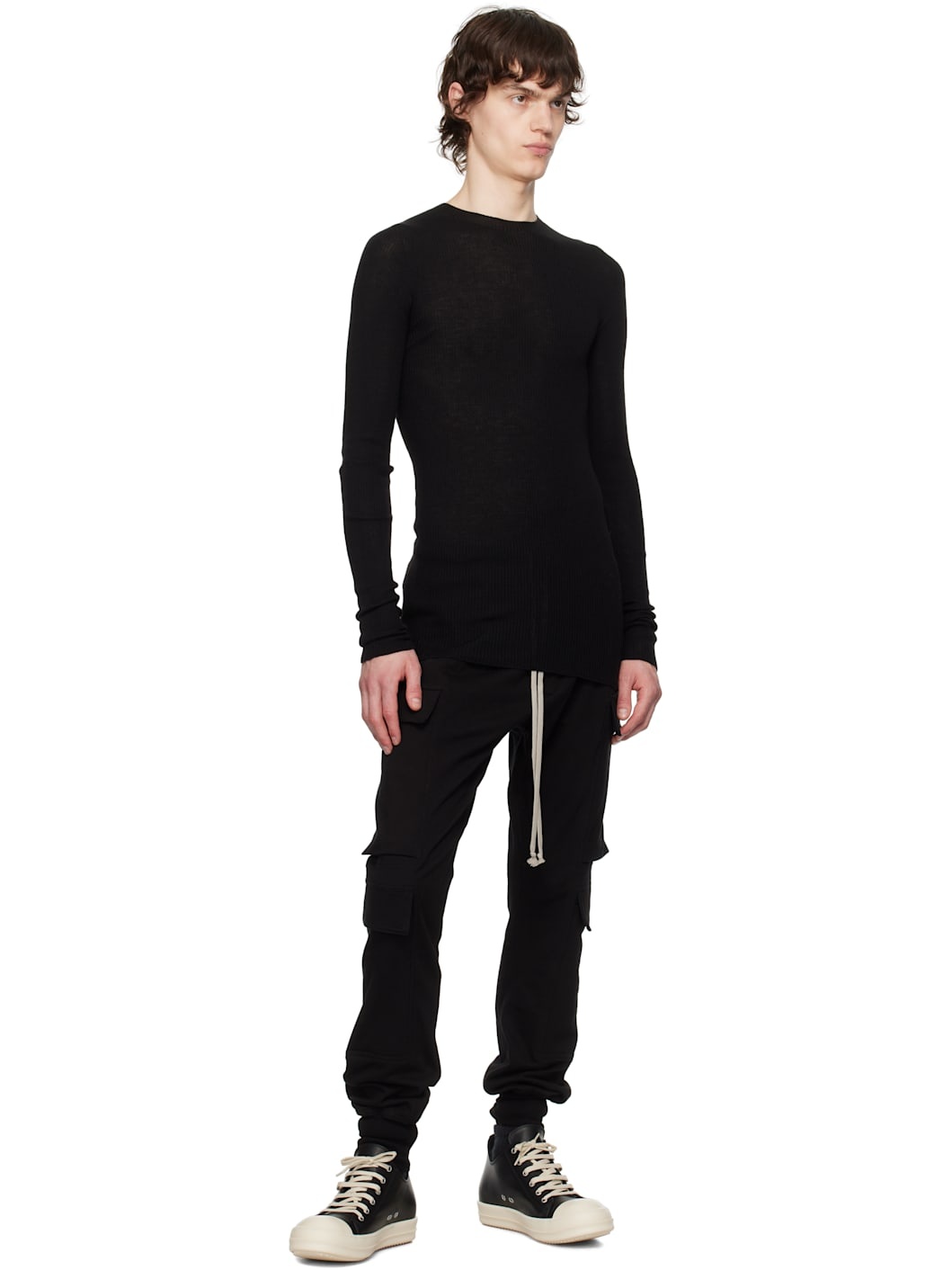 Black Hollywood Mastodon Megacargo Pants - 4
