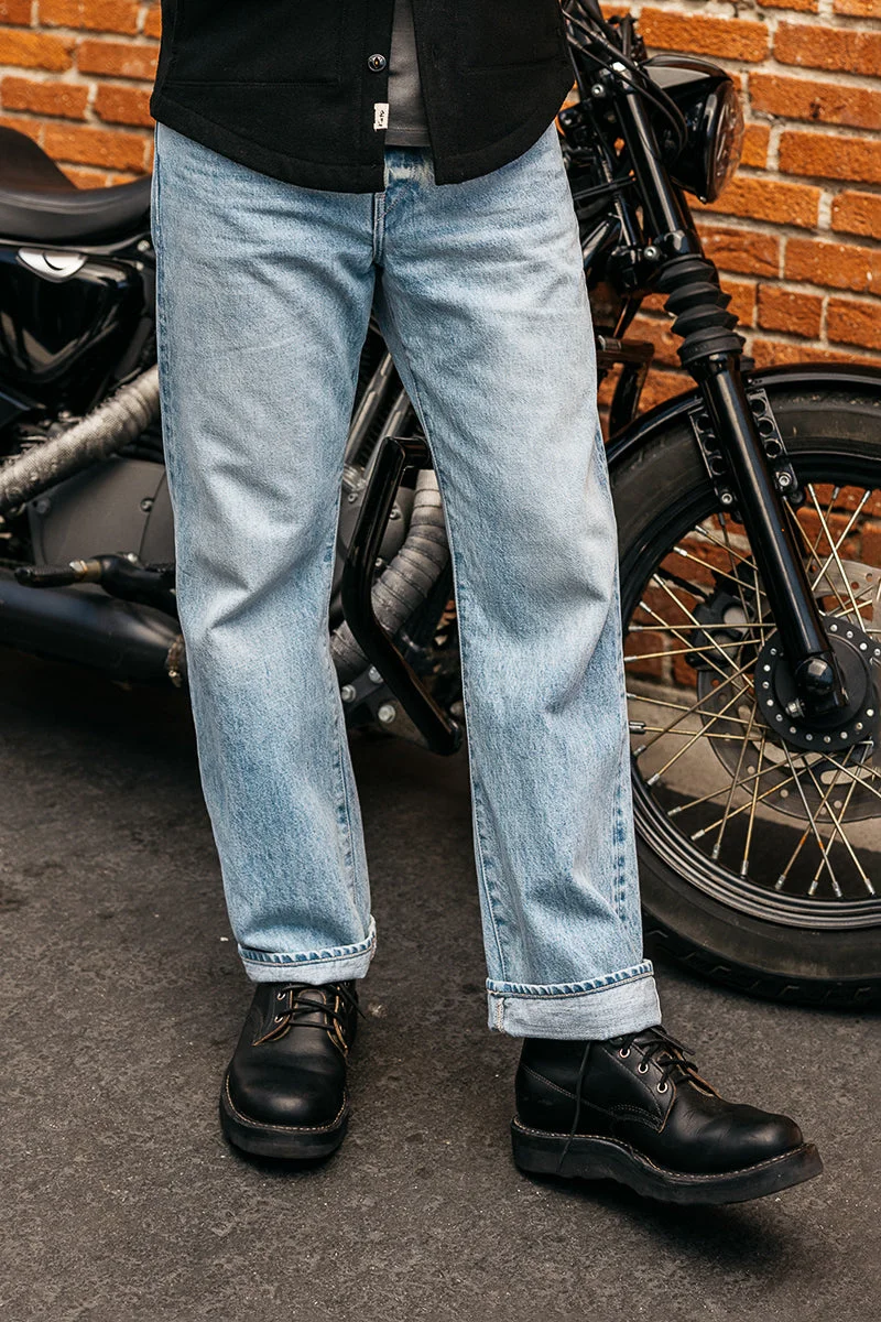 The Pail Loose Straight Teacore - Zoli 14.5oz Selvedge - 1