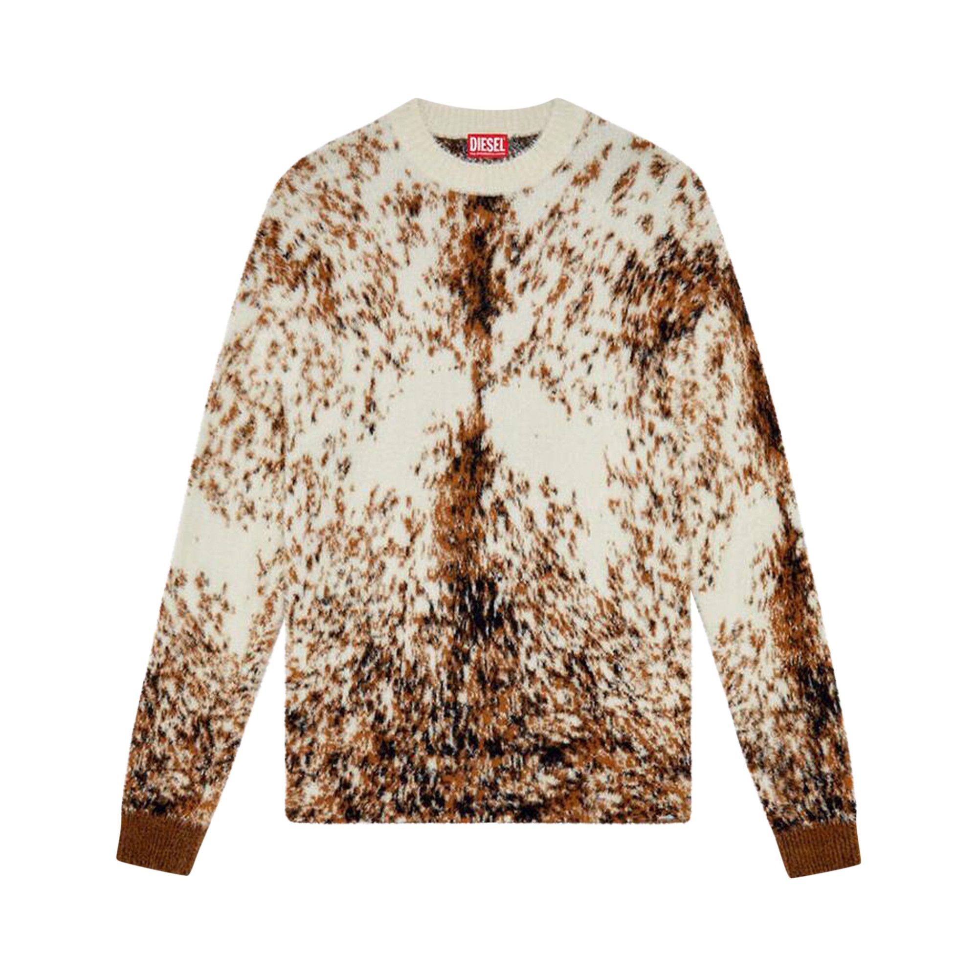 Diesel K-Itello Fluffy Jumper 'Chocolate' - 1