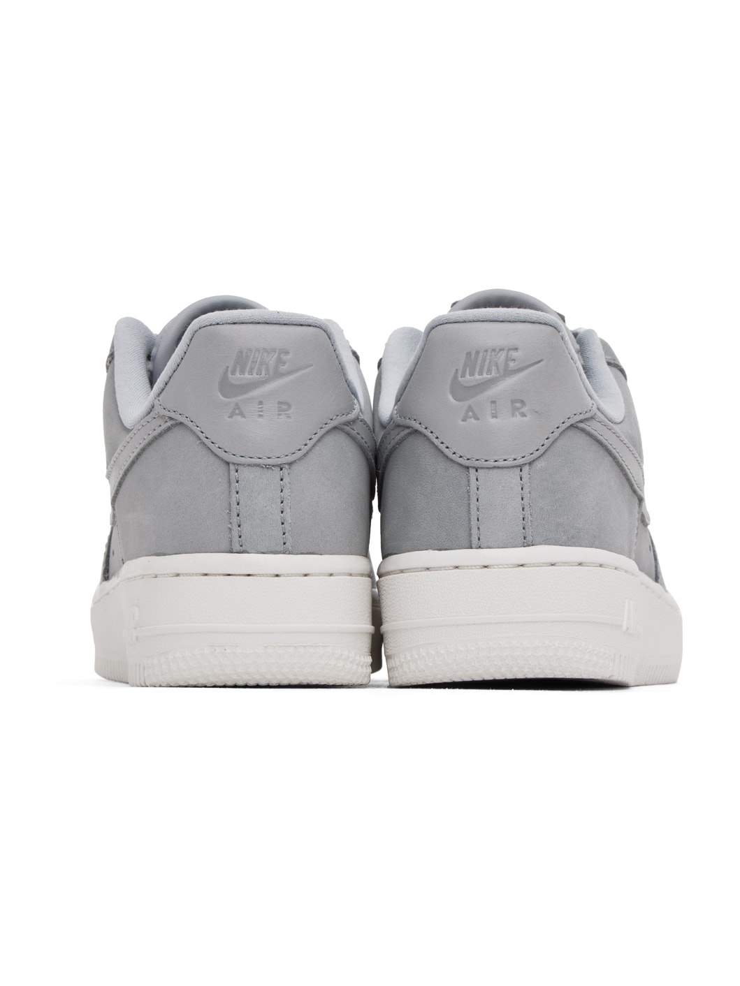 Gray Air Force 1 Premium Sneakers - 2