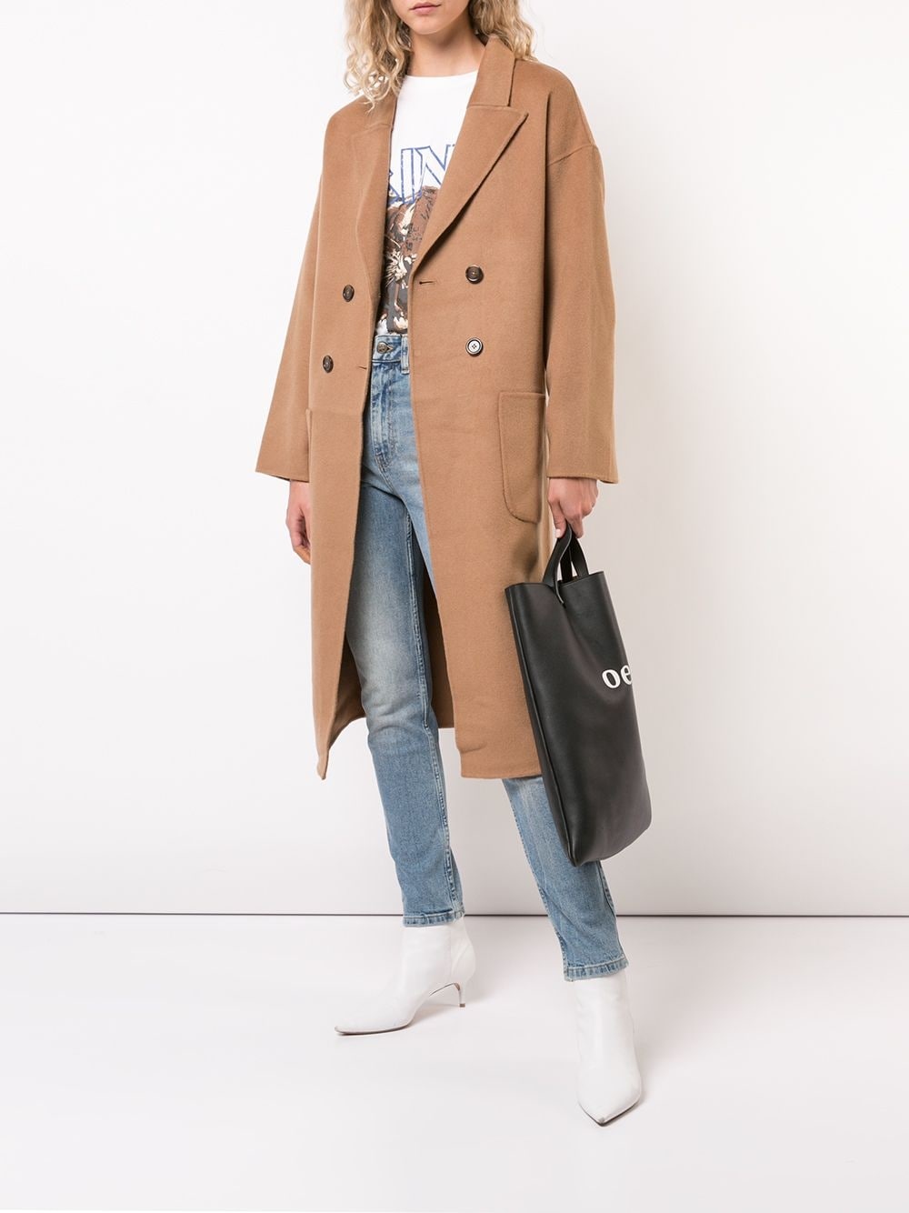Dylan belted double-breasted coat - 2