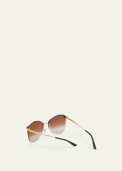 Cartier Panther Metal Butterfly Sunglasses outlook