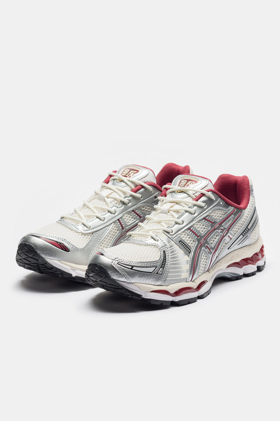 Gel-Kayano 12.1 Sneaker in Cream/Pure Silver - 3