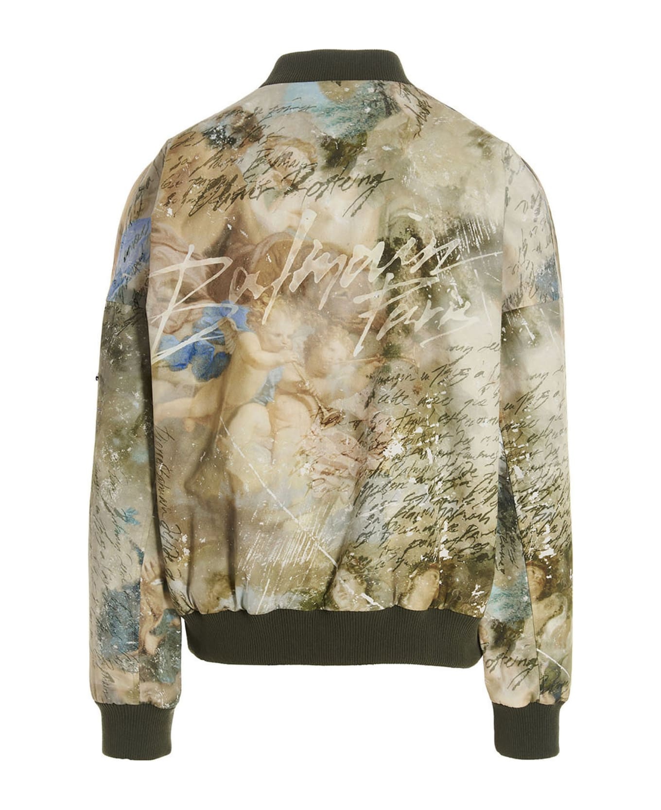 Multicolor Cotton Bomber Jacket - 4