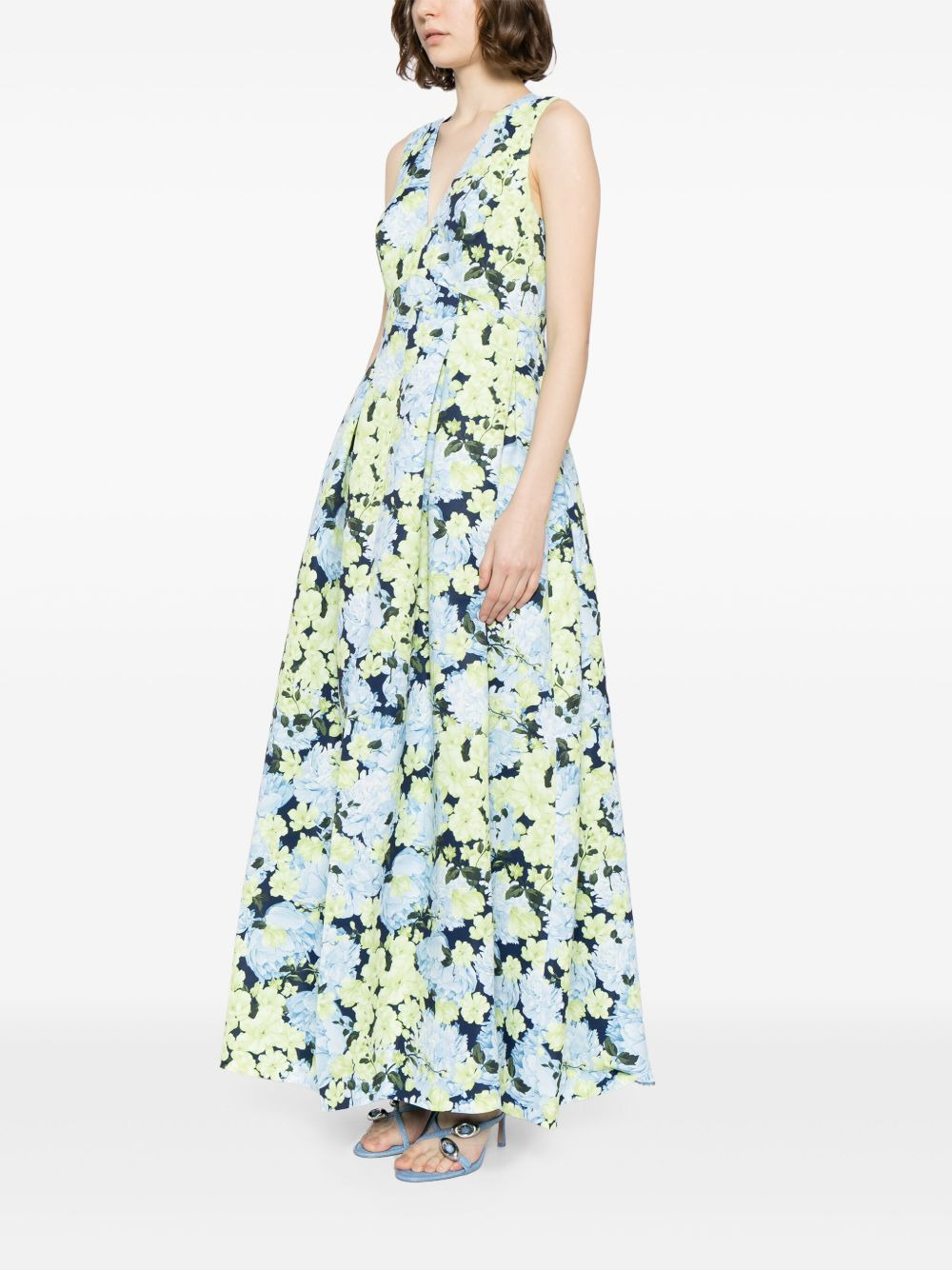 Brooke floral-print gown - 3