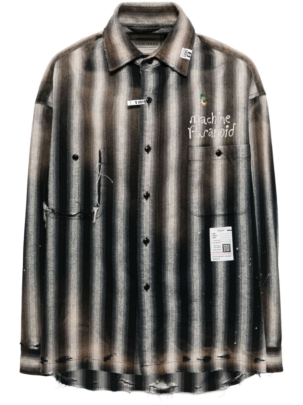 embroidered shirt - 1