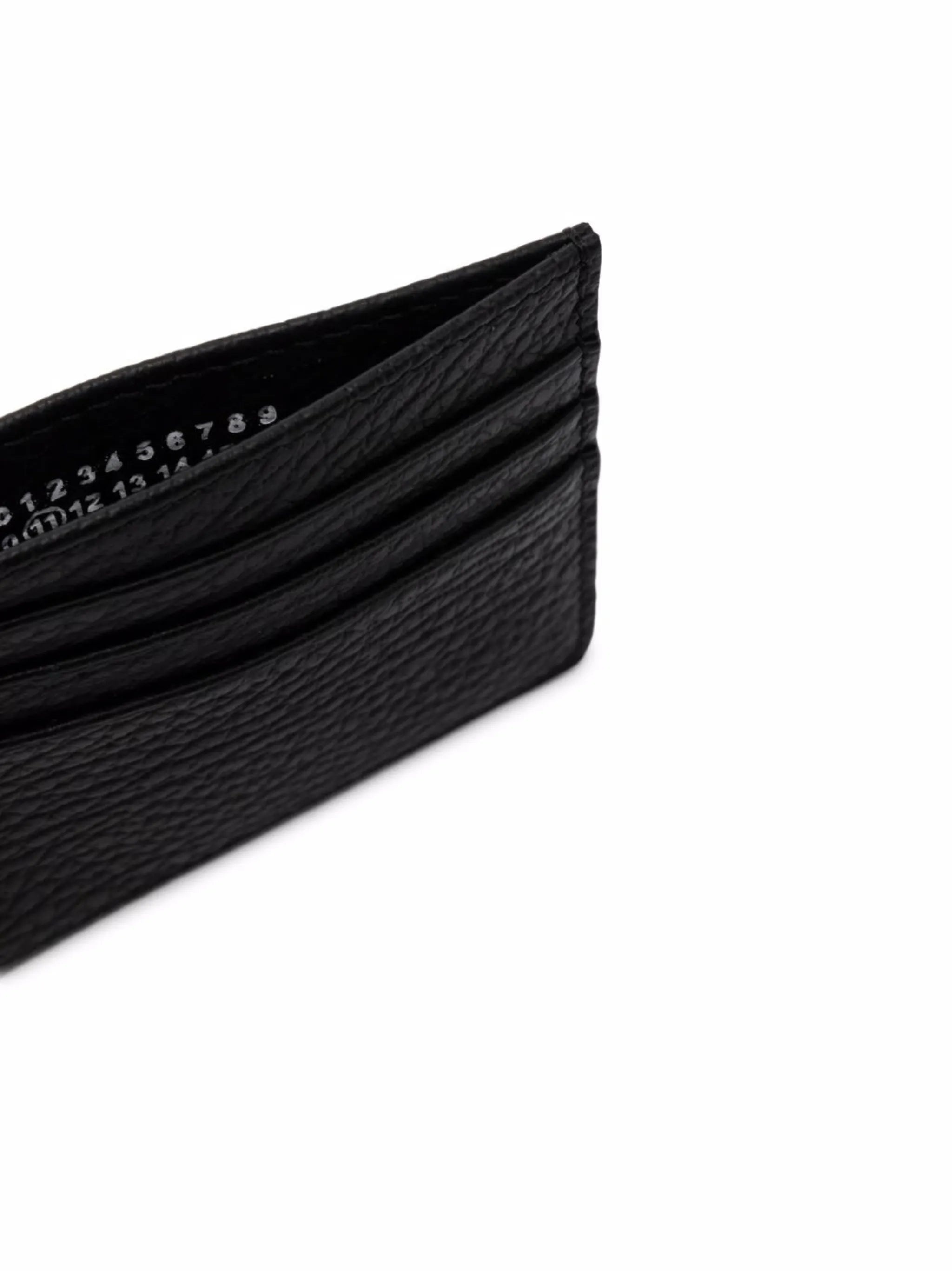 Maison Margiela Four-stitch Leather Card Holder - 2