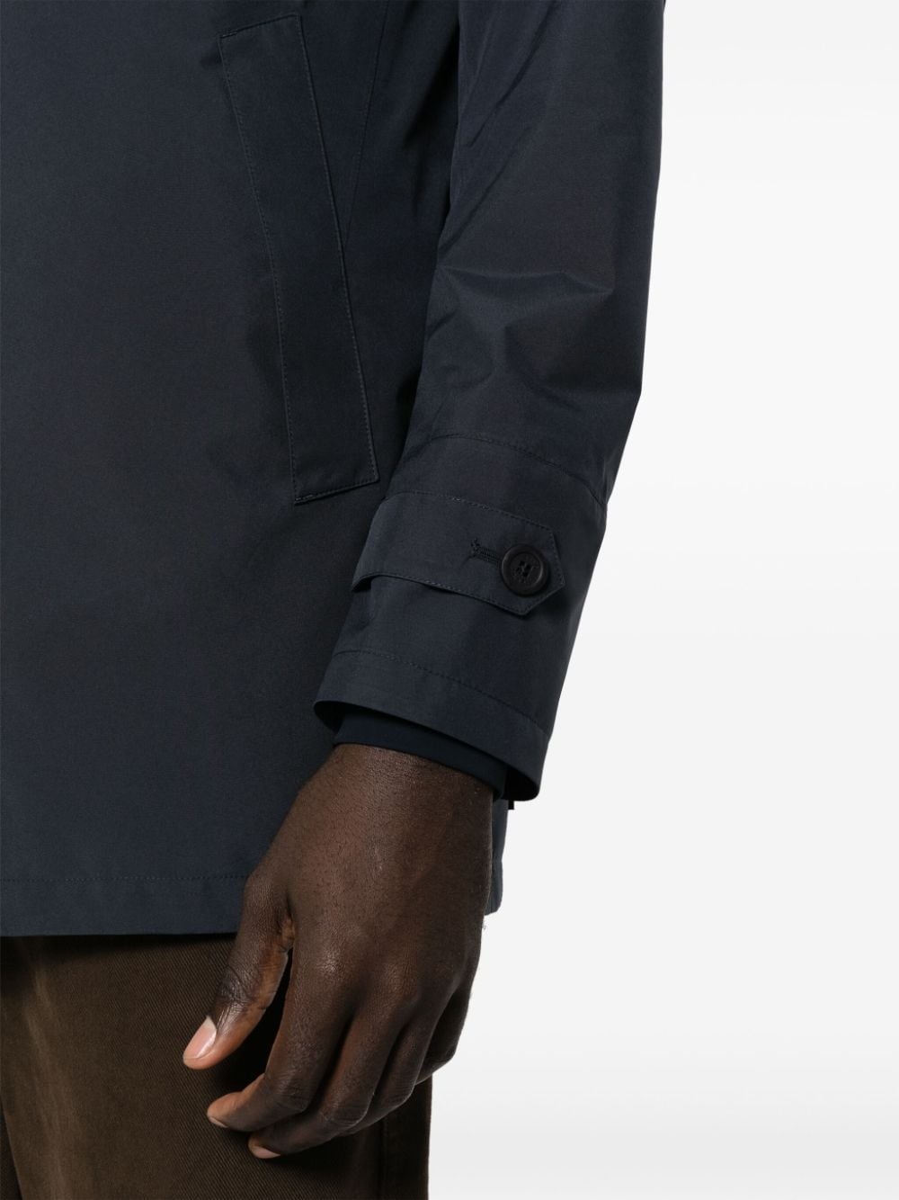 buttoned lightweight jacket - 5