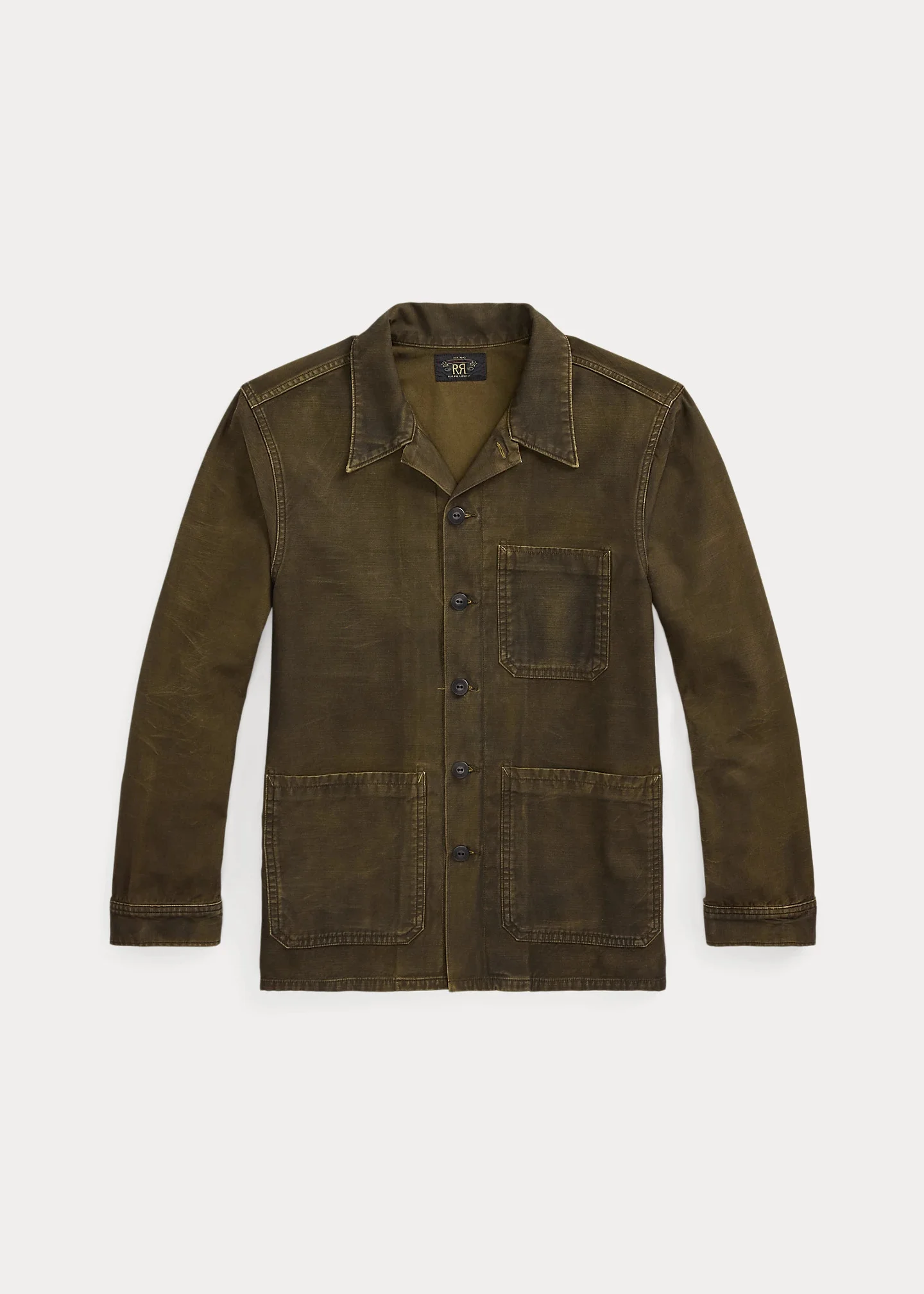 Reverse-Sateen Overshirt - 1