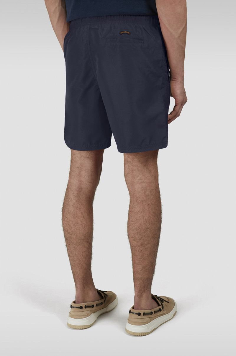 SWIM SHORTS WITH REFLECTIVE LOGO PRINT 3