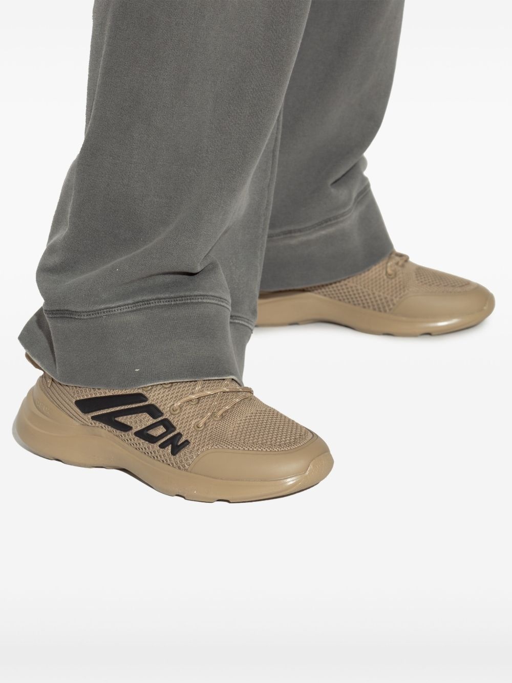 logo-embossed sneakers - 6