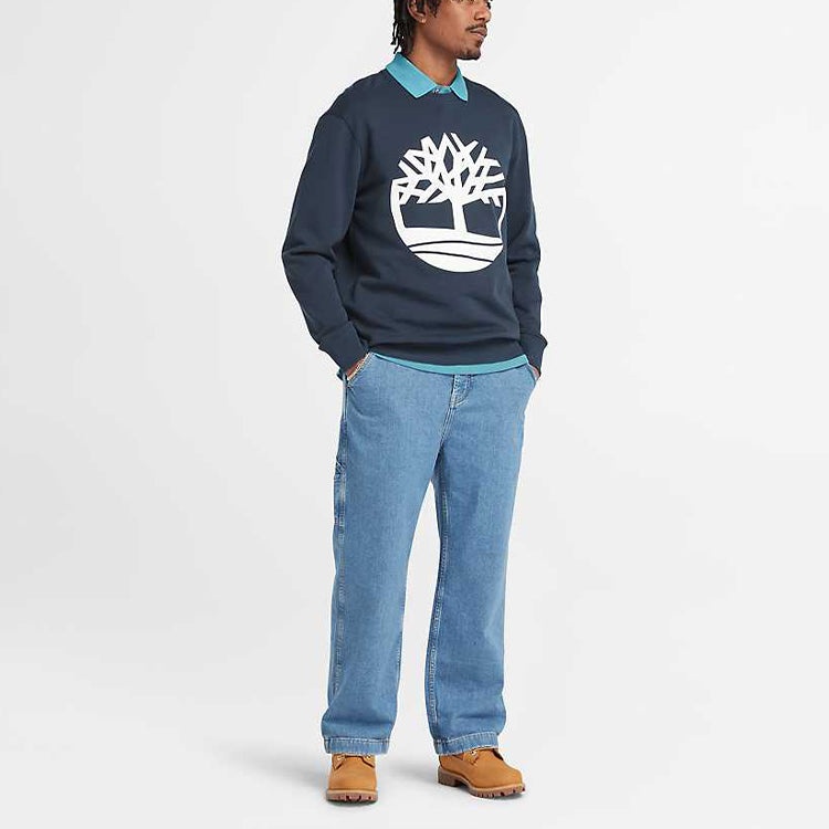 Timberland Tree Logo Sweater 'Navy' A2BJ8-U10 - 2