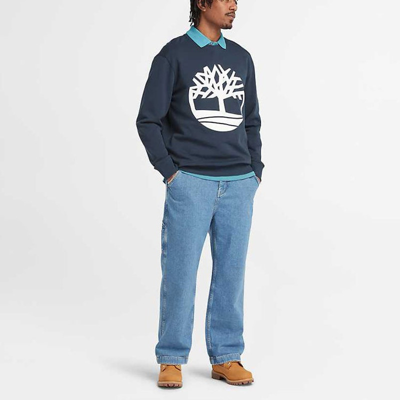 Timberland Timberland Tree Logo Sweater 'Navy' A2BJ8-U10 outlook