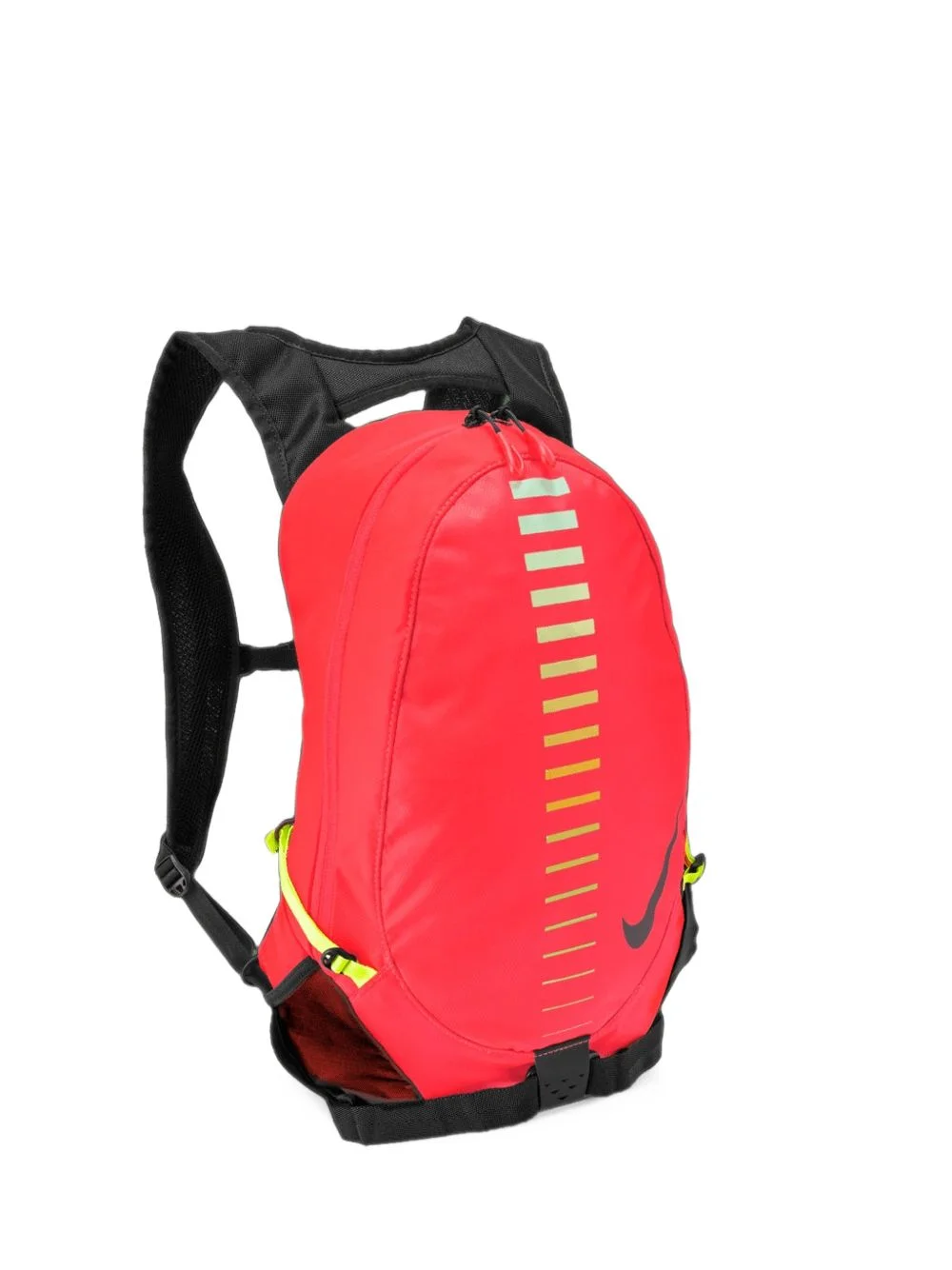 geometric-print panelled backpack - 1