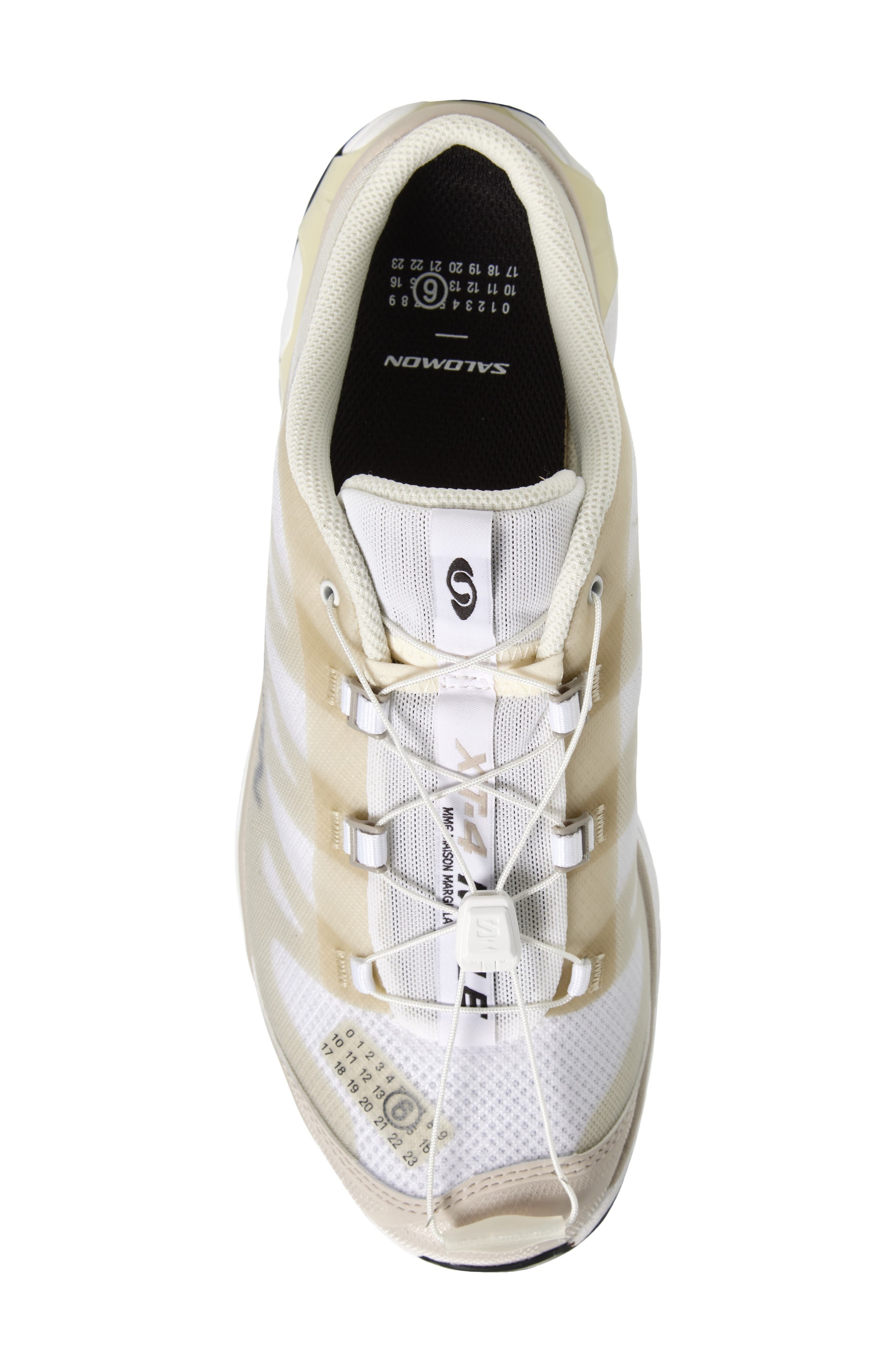 MM6 Maison Margiela x Salomon XT-4 Sneaker Mule in White/Green Haz/Silver at Nordstrom - 5