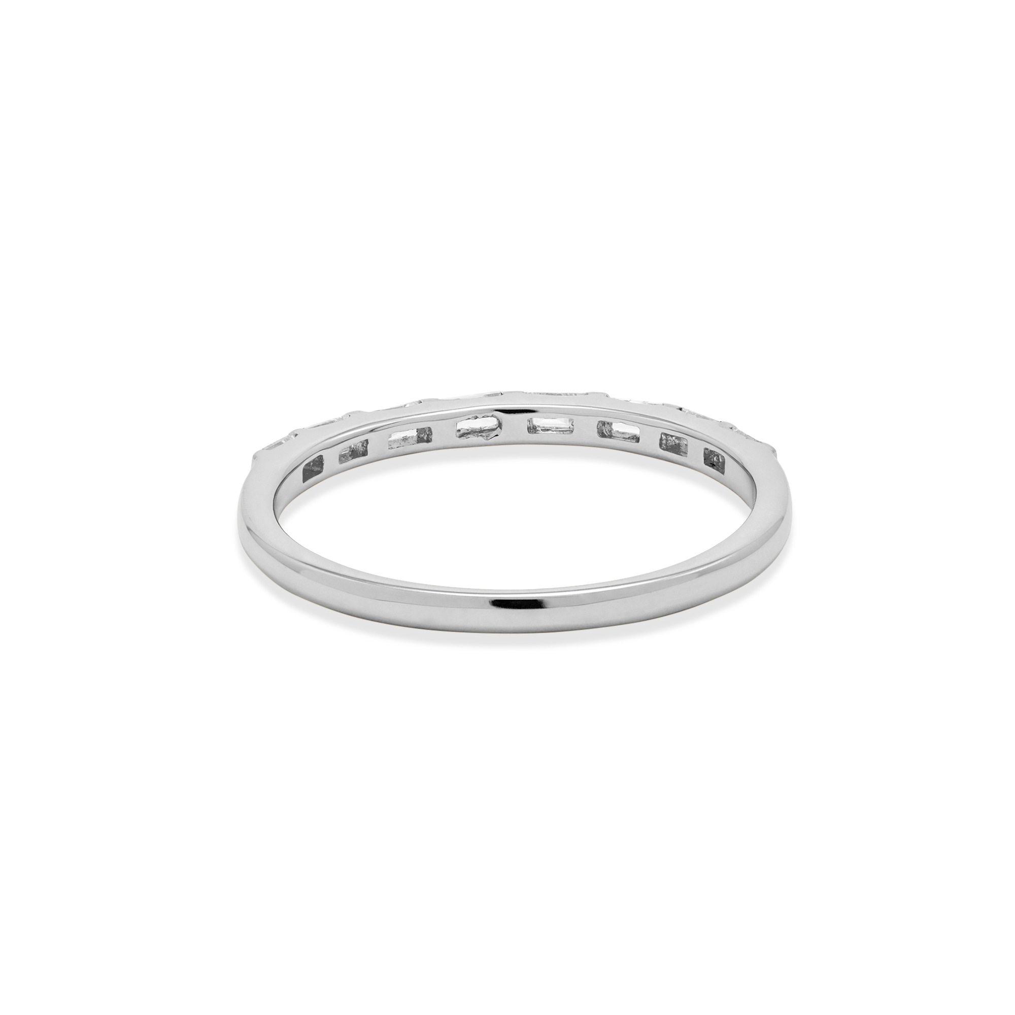 Bold Baguettes For Eternity Band - 8