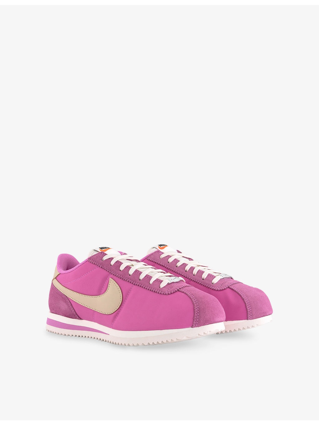 Cortez Woven and Suede Low-Top Trainers - 3