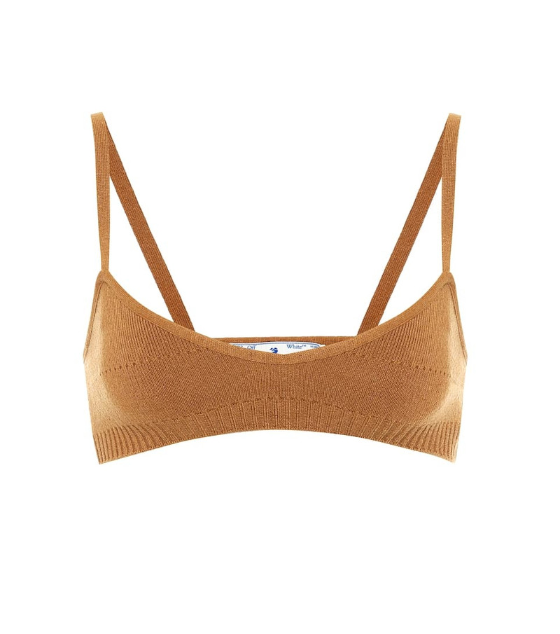 Wool-blend bralette 1
