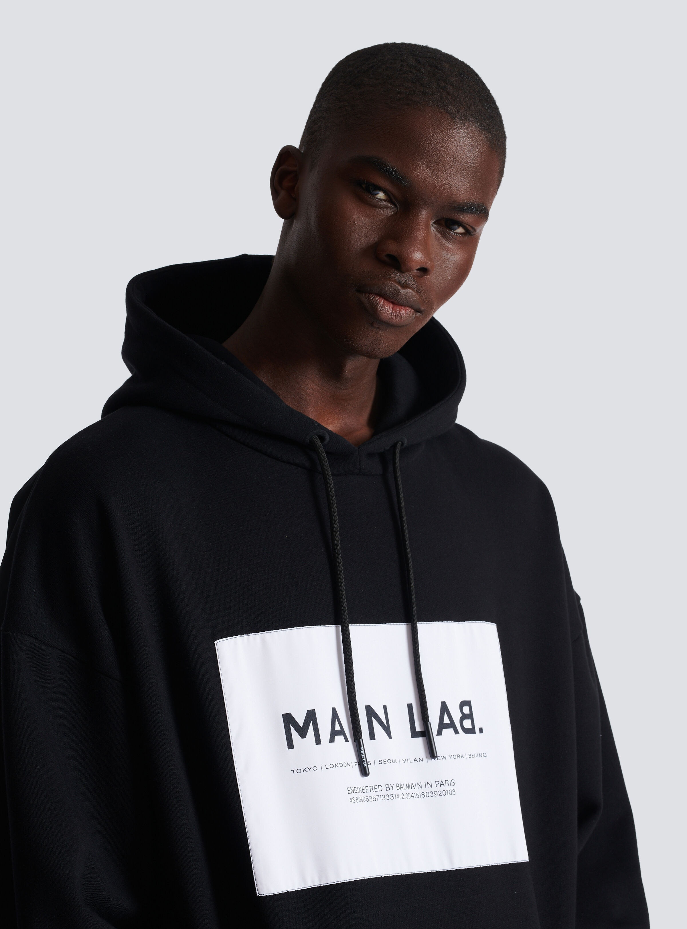 Main Lab label hoodie - 7