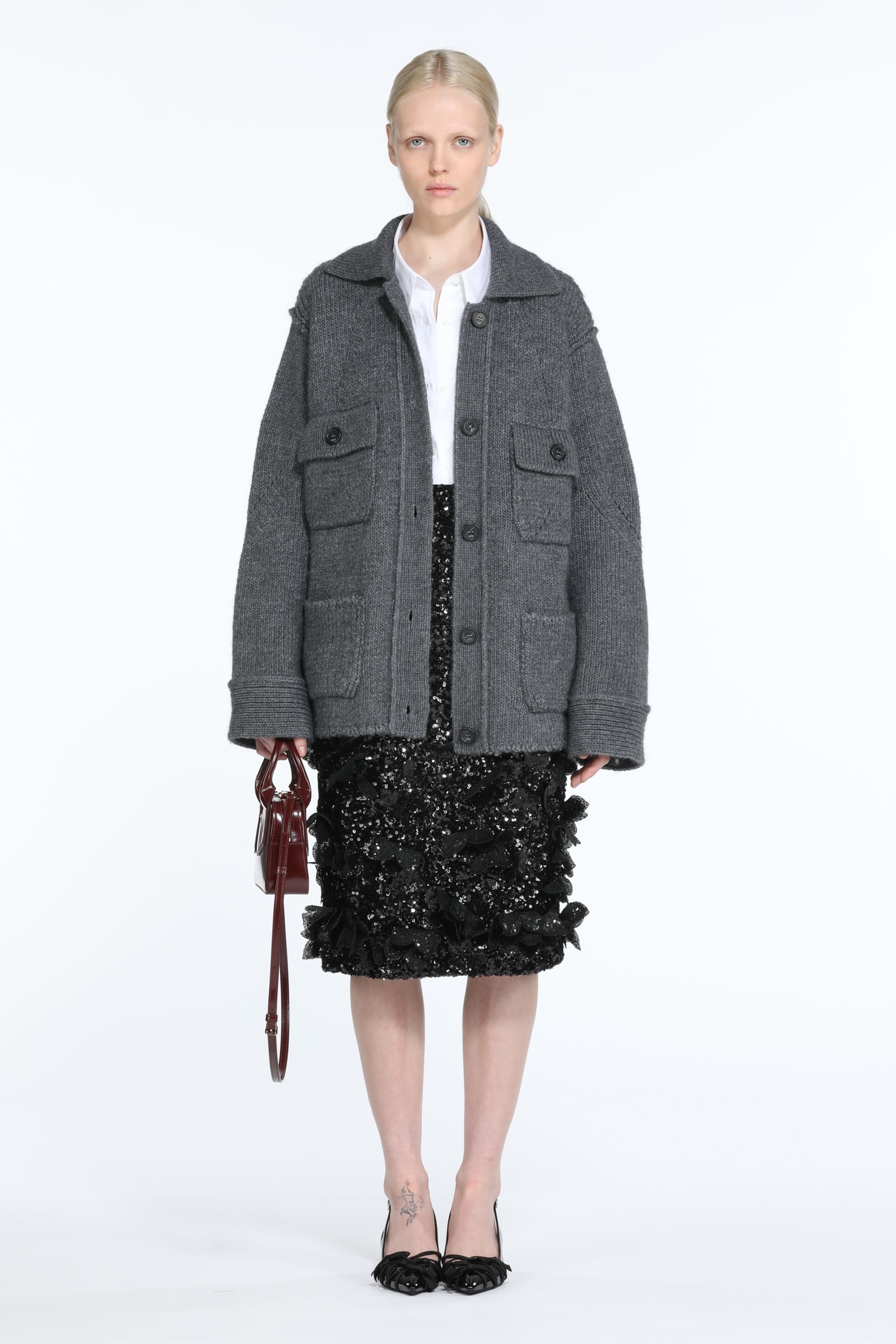 KNITTED JACKET - 4
