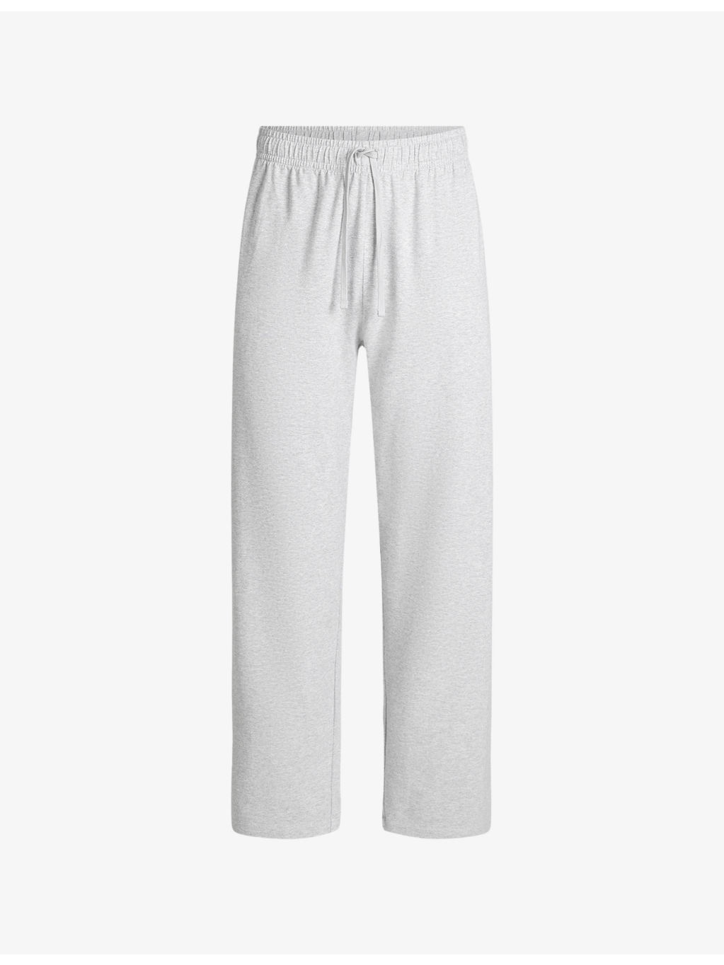 Soft-knit lounge straight-leg relaxed-fit cotton-blend jogging bottoms - 1