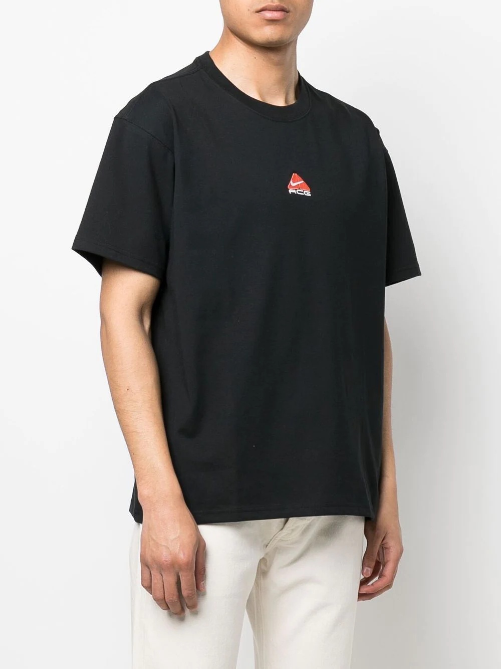 Swoosh embroidered T-Shirt - 3