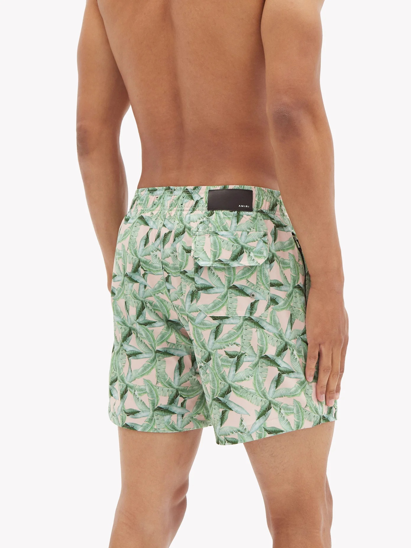 Palm-print swim shorts - 3