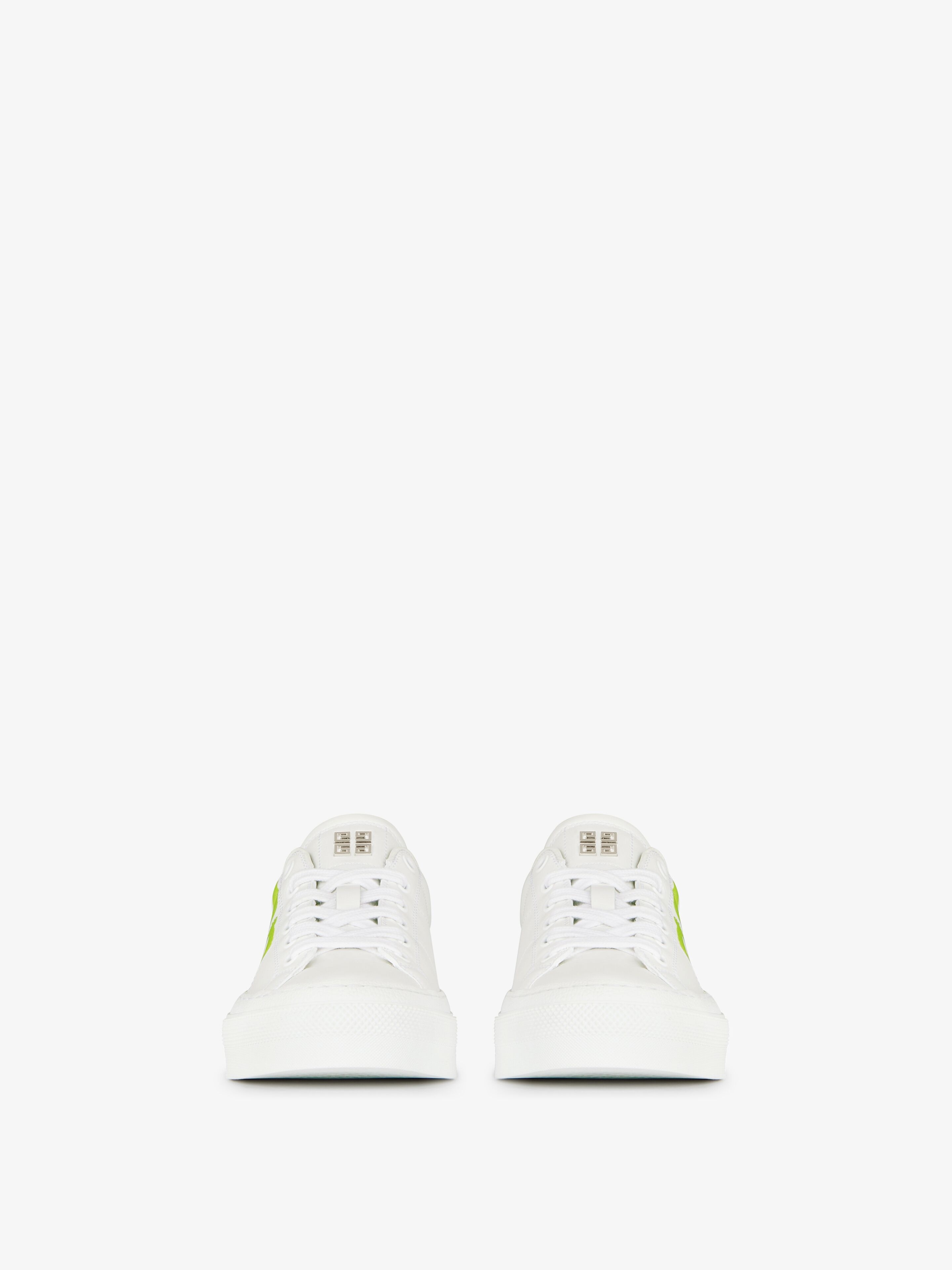 SNEAKERS CITY SPORT IN LEATHER WITH TAG EFFECT 4G PRINT - 2