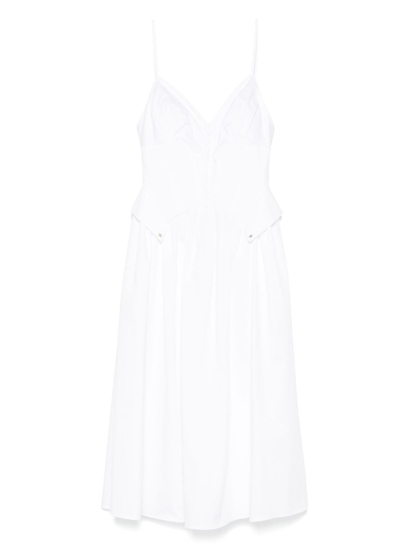 flared midi dress 1