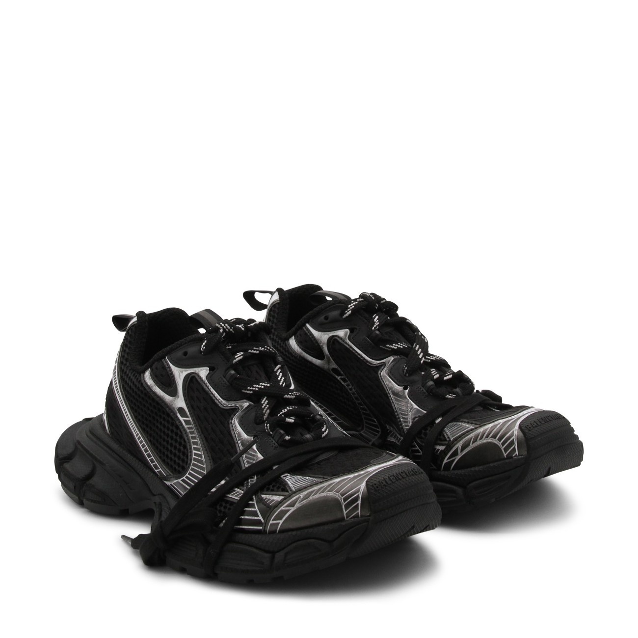 black 3xl sneakers - 2