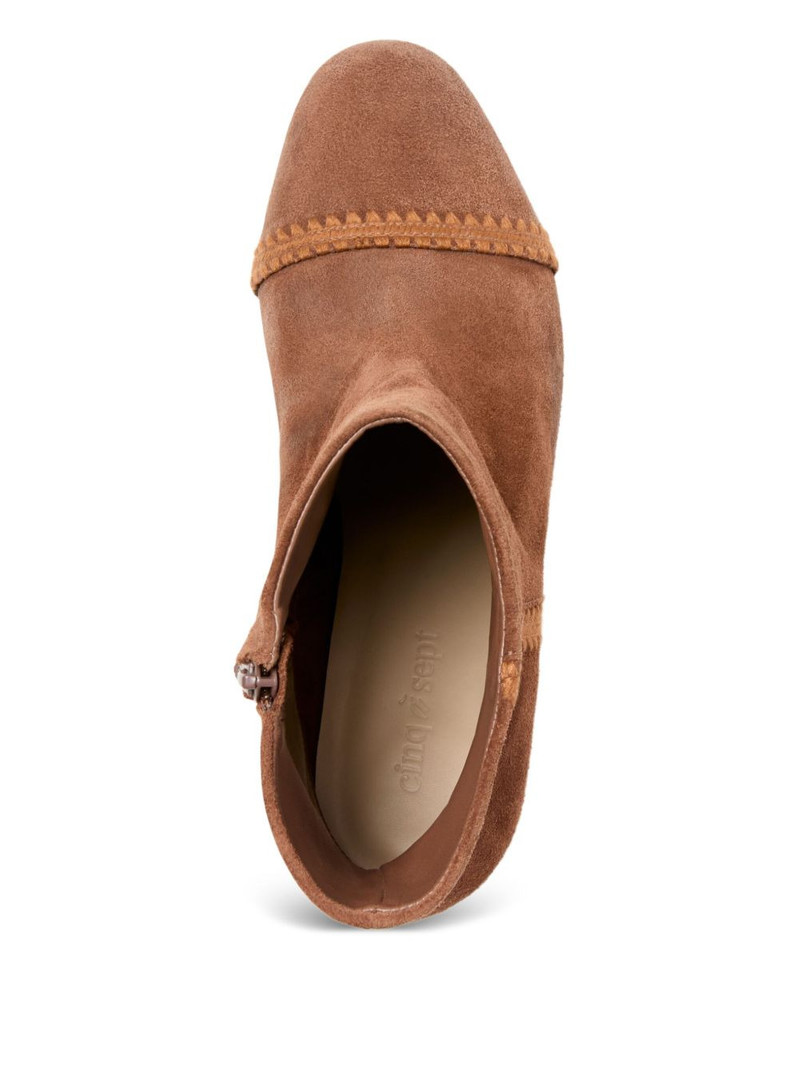 70mm Peyton suede boots 3