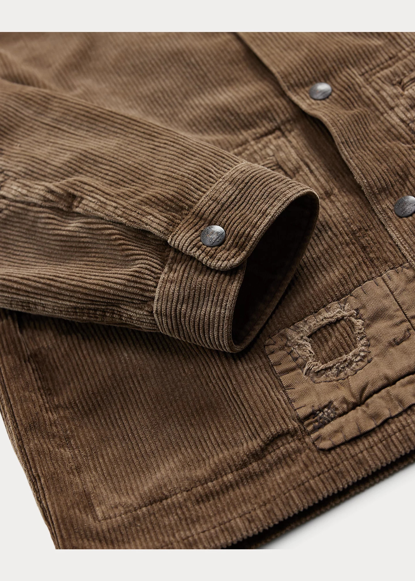 Repaired Corduroy Overshirt - 4