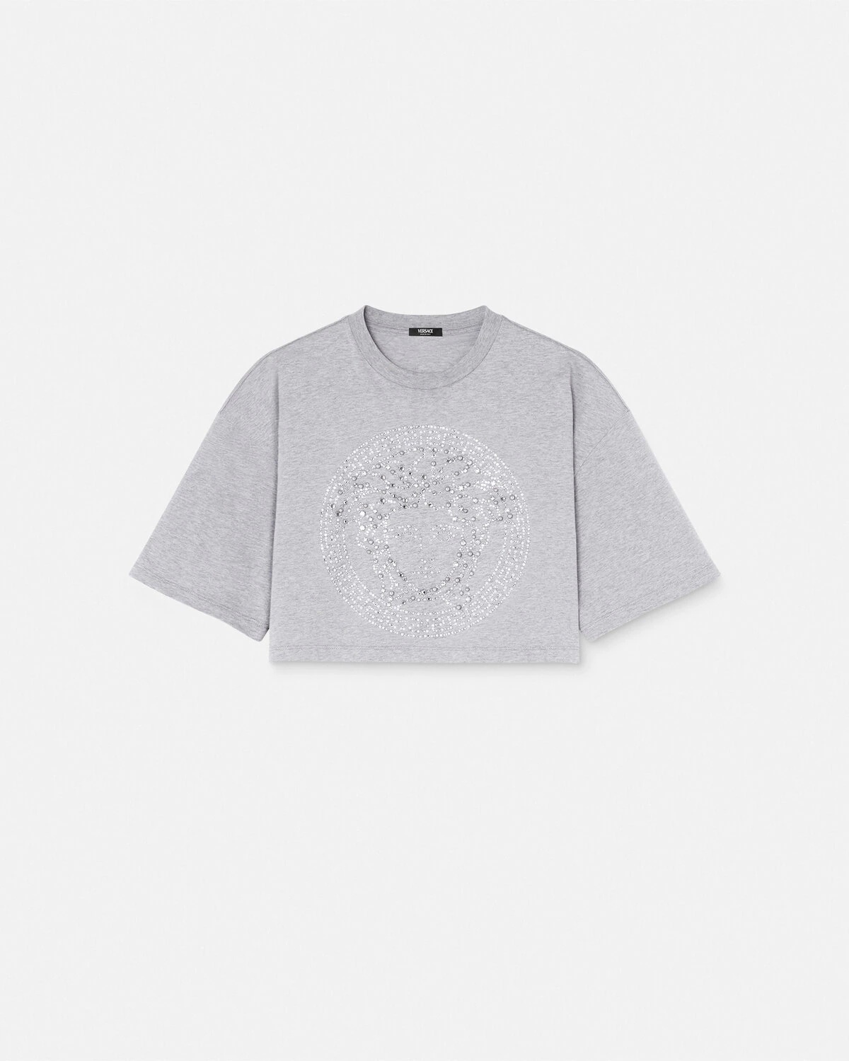 Crystal Medusa Crop Boxy T-Shirt - 1