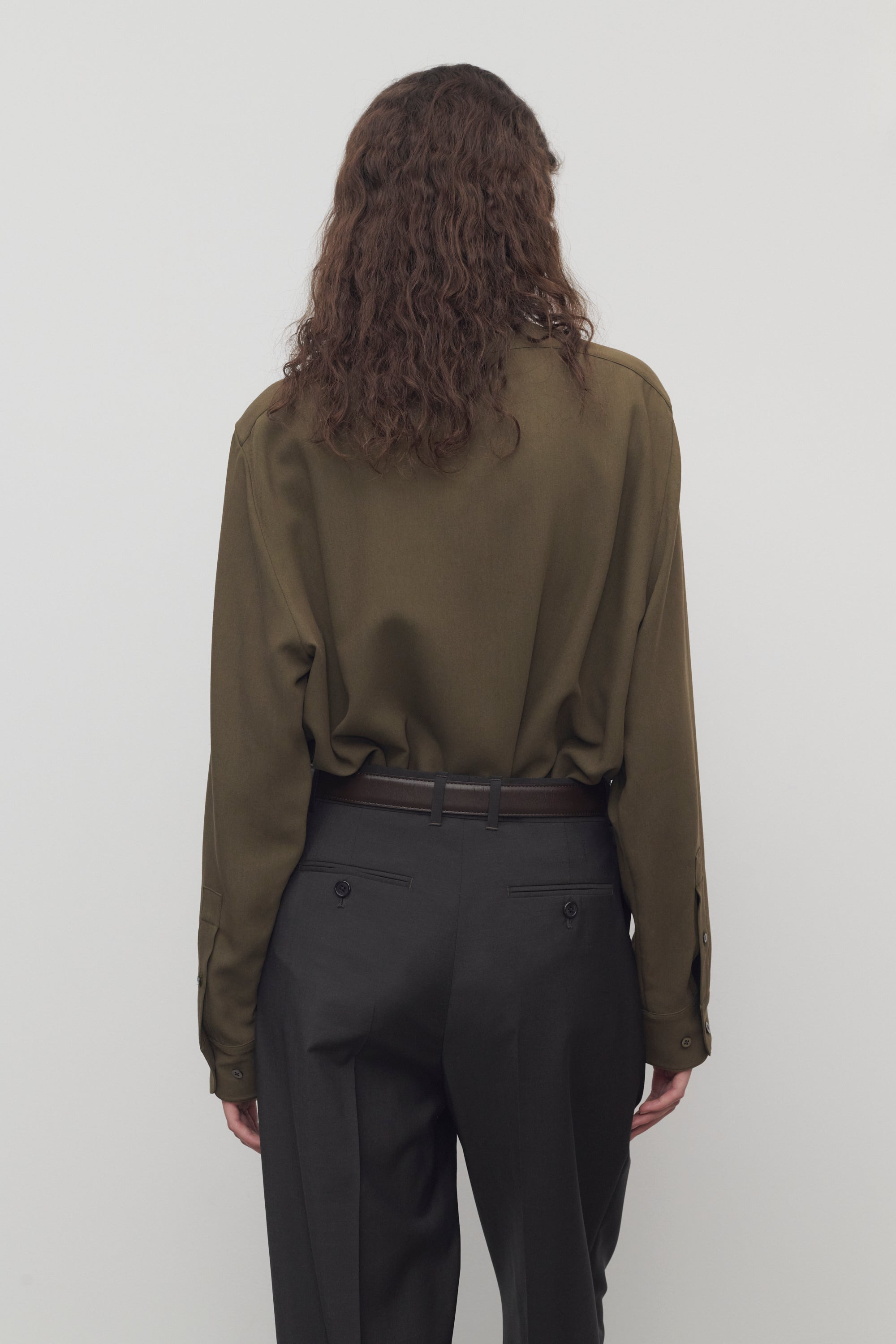 Jana Shirt in Viscose and Silk - 5