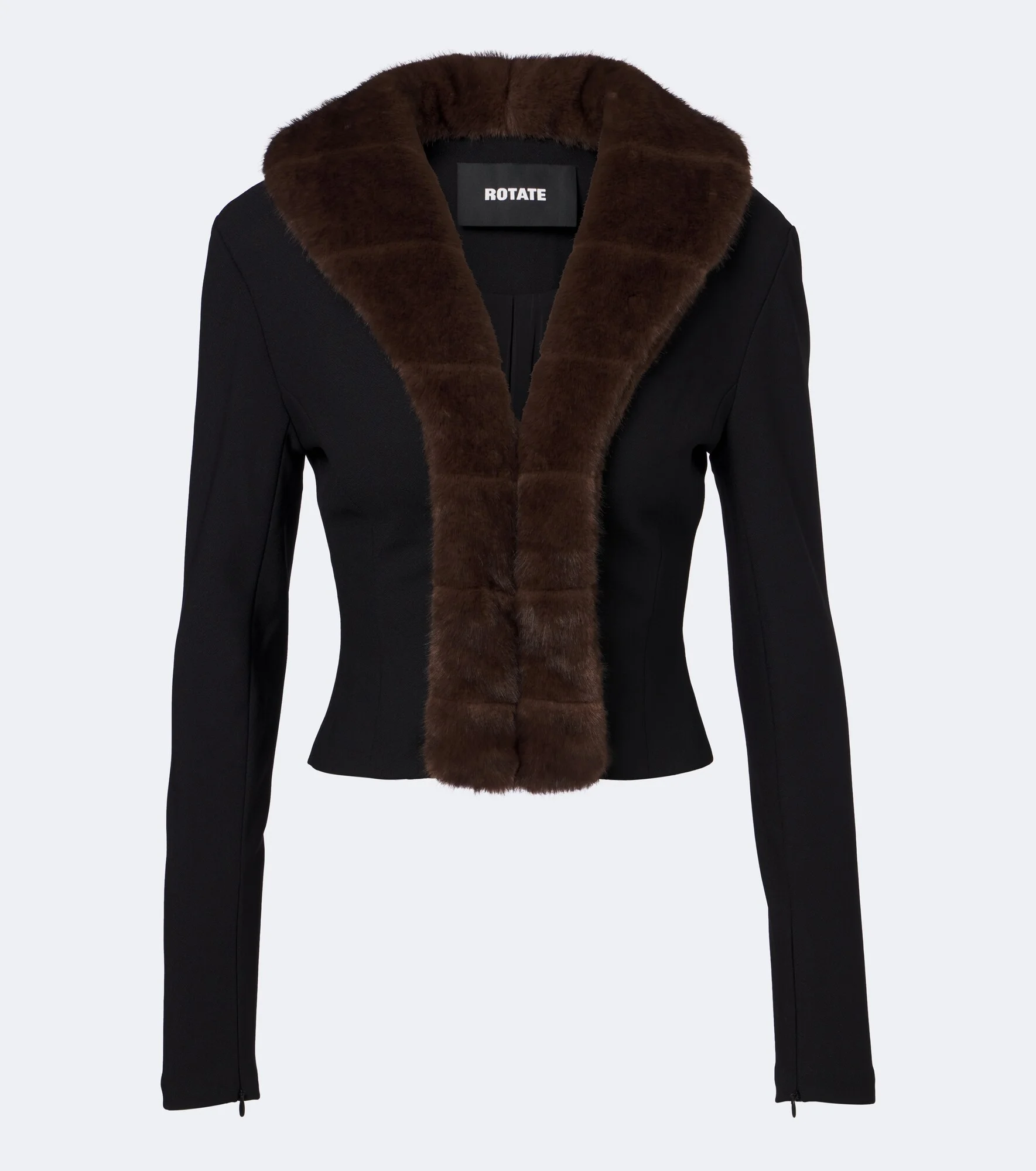 Cropped jacket - 1