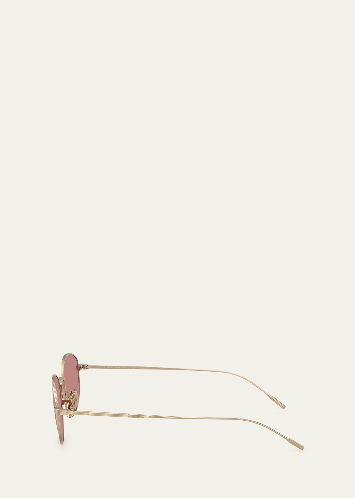 Titanium Oval Sunglasses - 3