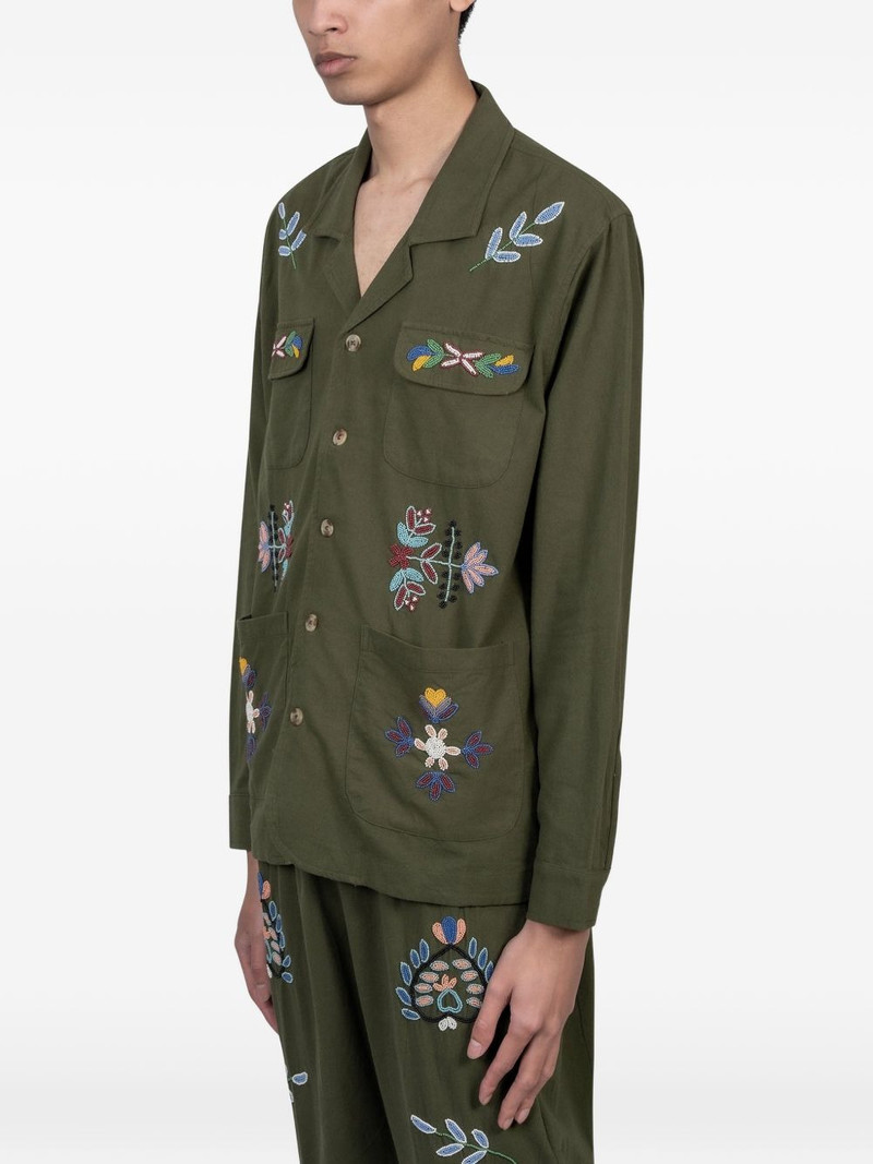 baziszt embroidered pocket shirt outlook