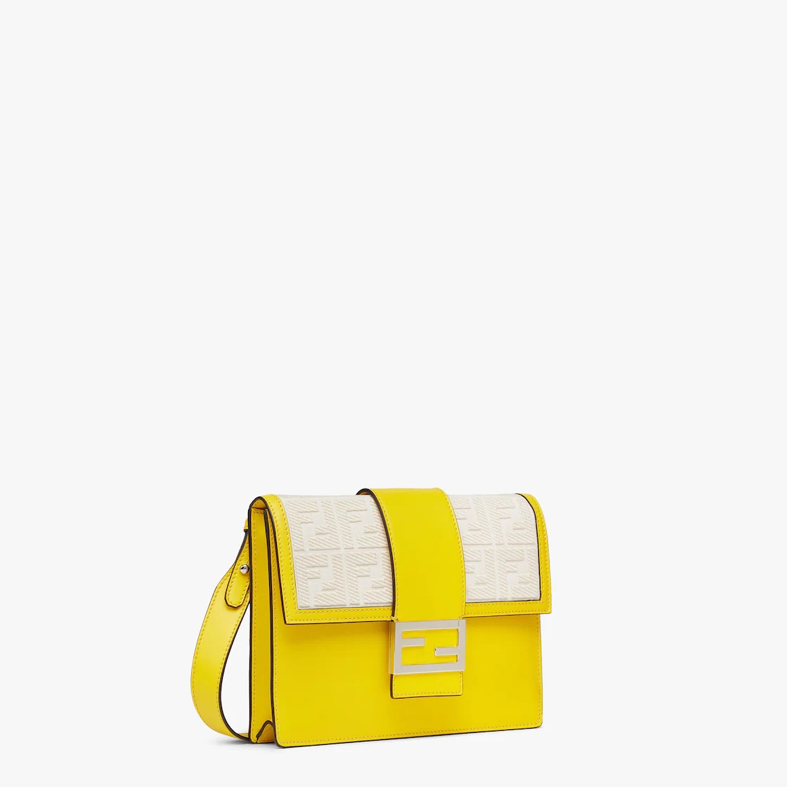 Yellow leather bag - 2