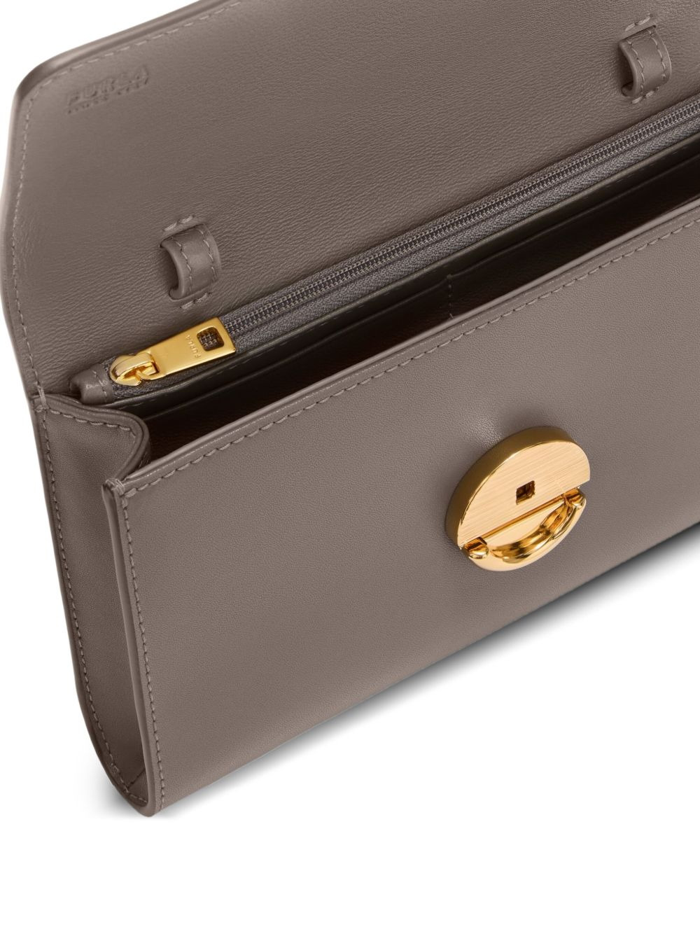 spherical-clasp leather mini bag - 4