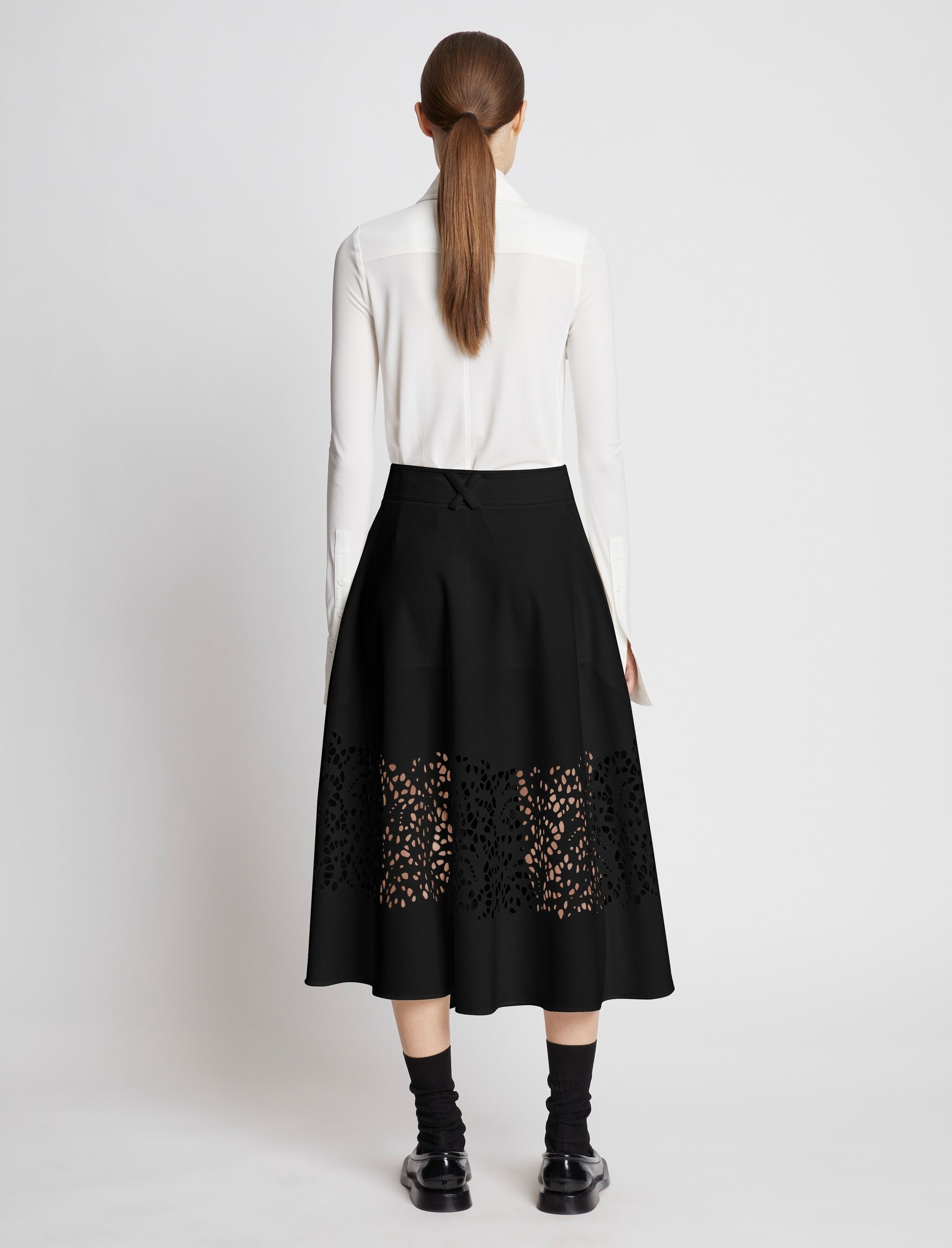 Broderie Anglaise Skirt - 4