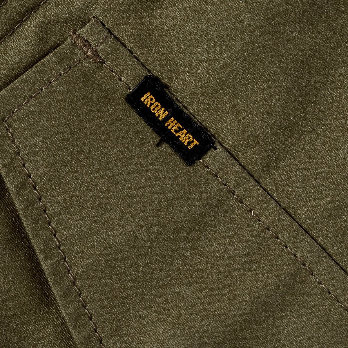 Oiled Cotton M-65 Jacket - Olive - 14