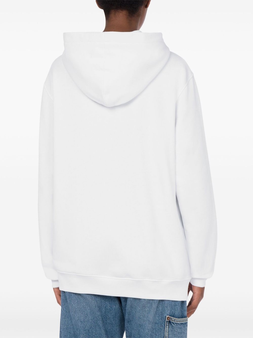 text-print hoodie - 3