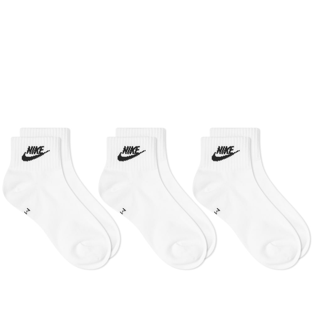 Nike Everyday Essential Ankle Sock - 3 Pack - 1