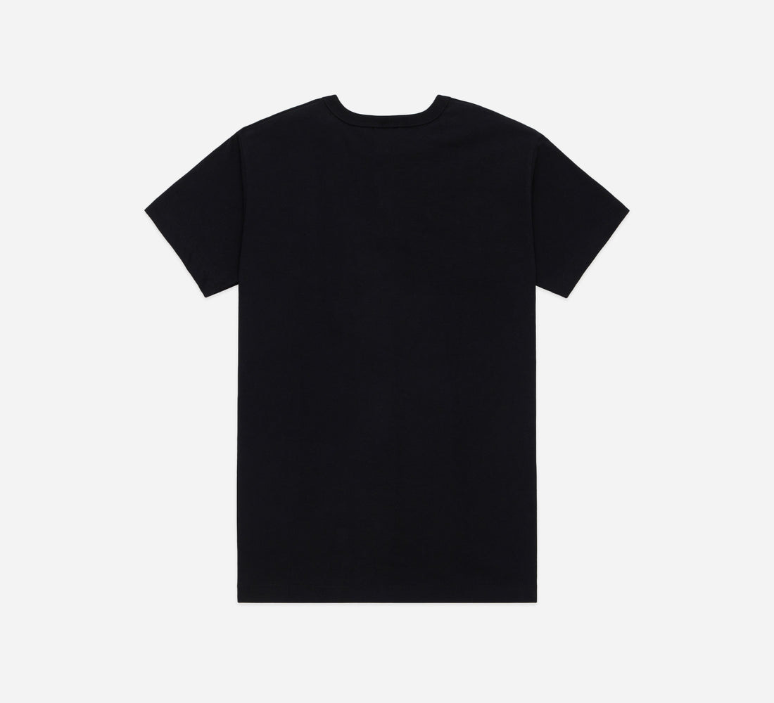 Short Sleeve Henley - Black - 2