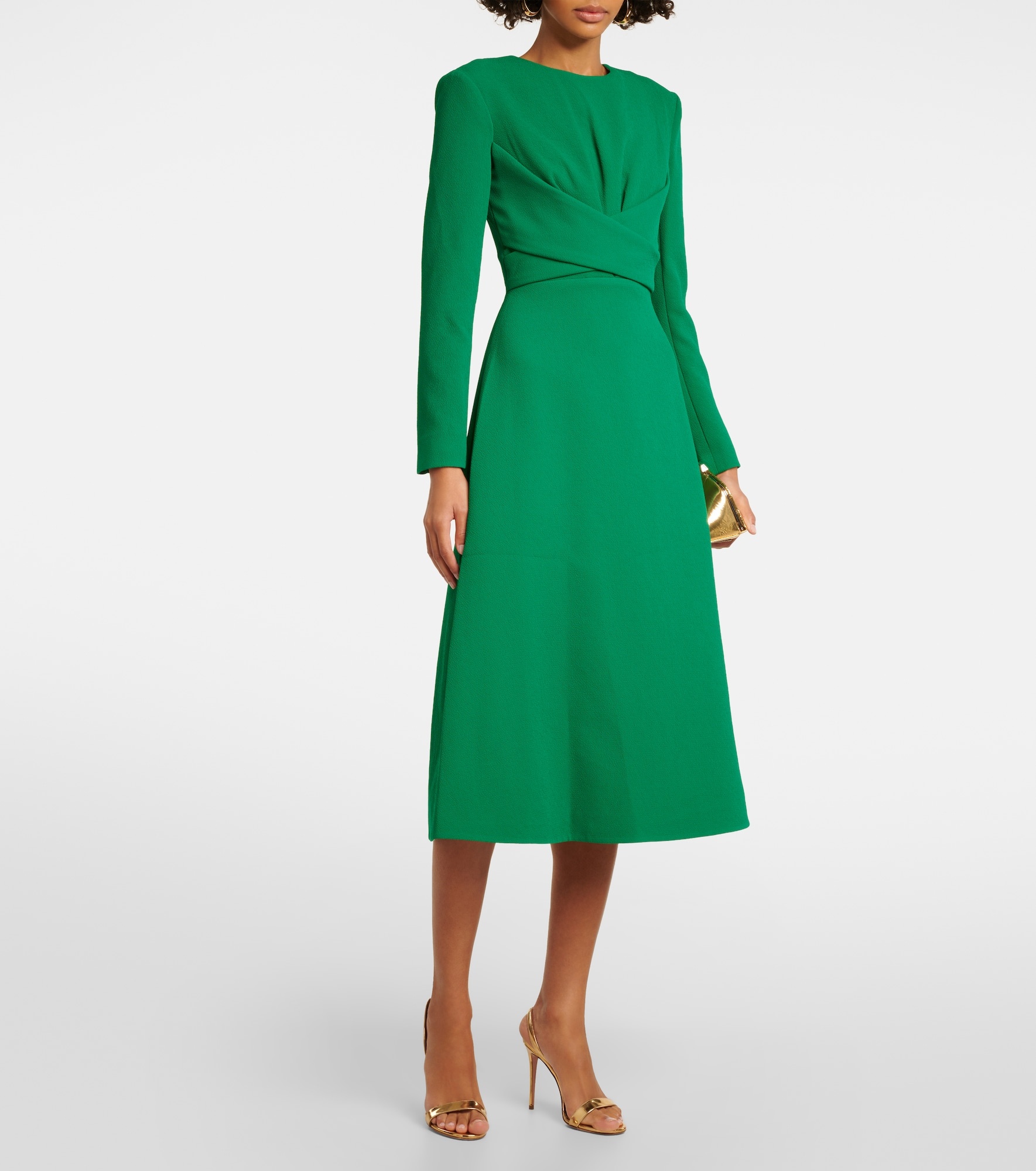 Elta crêpe midi dress - 2