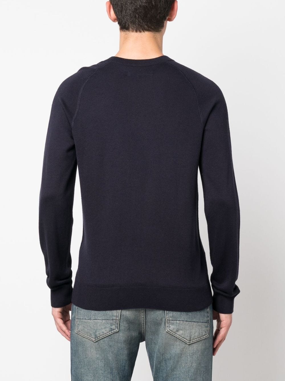 Thomaso logo-intarsia knitted jumper - 4